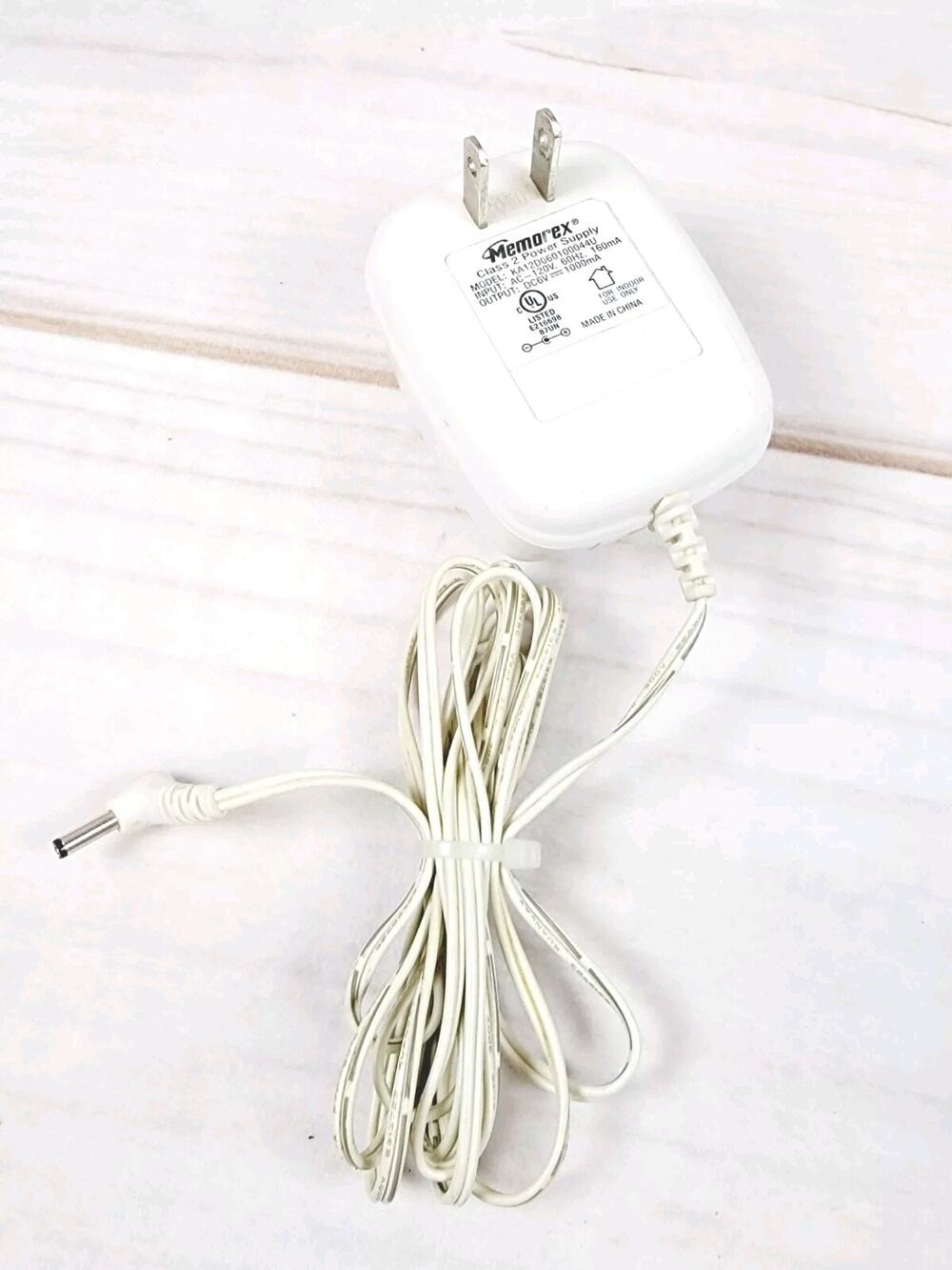 Memorex Power Supply Adapter Model KA12D060100044U 120v 60Hz 160mA Genuine